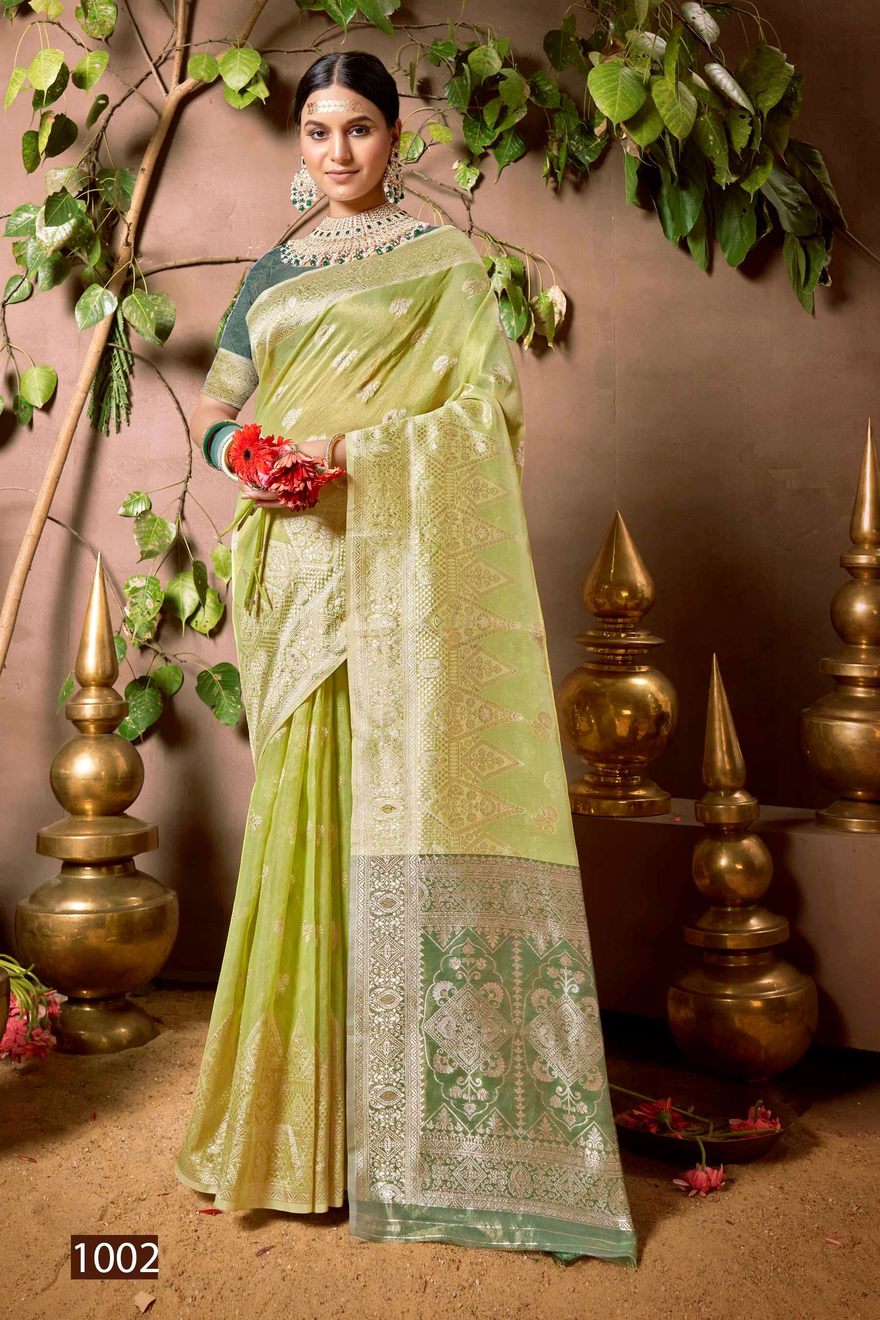 Saroj Jaipuri Silk Vol - 4 Soft cotton Saree Saree Wholesale catalog  