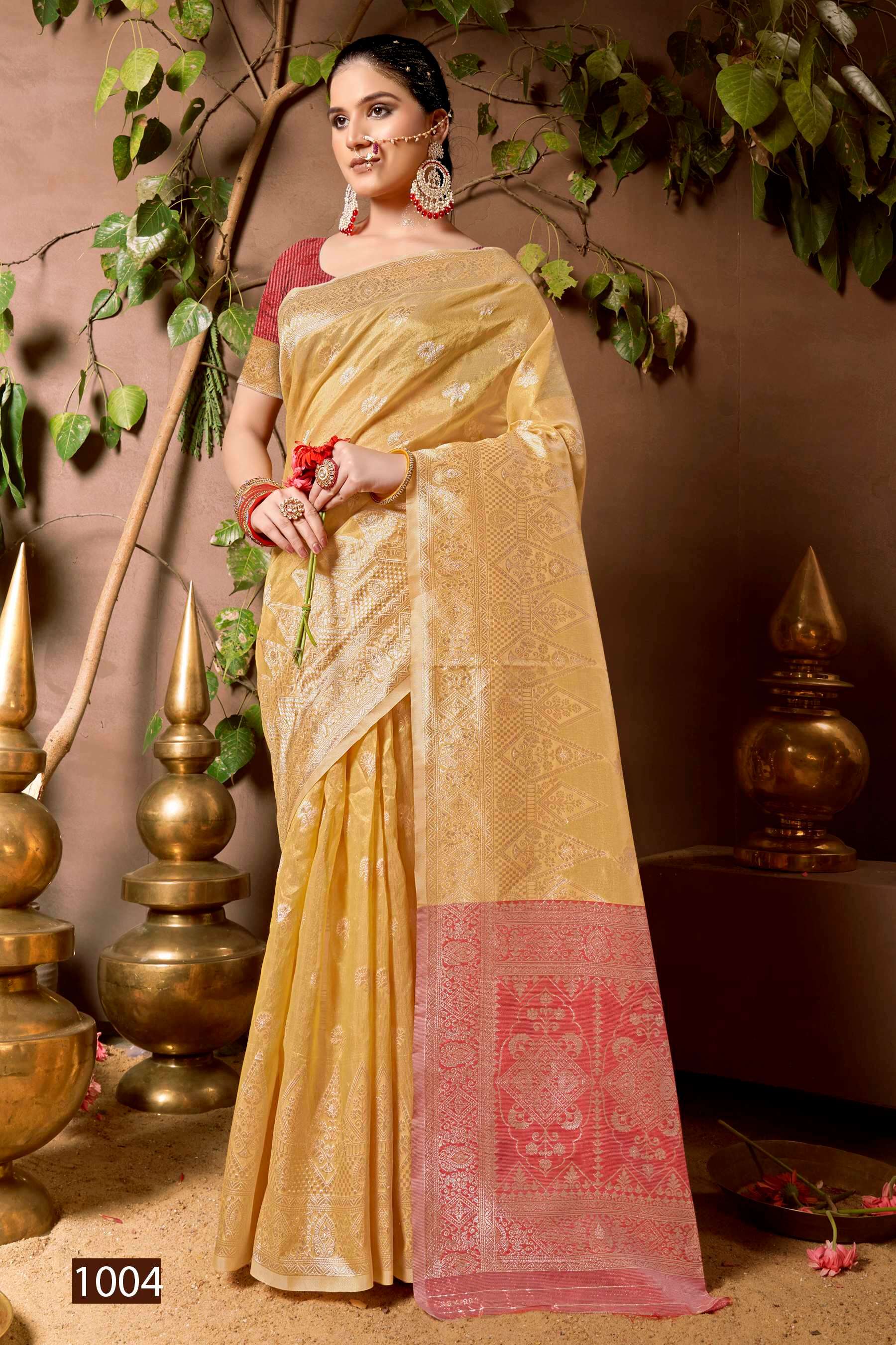 Saroj Jaipuri Silk Vol - 4 Soft cotton Saree Saree Wholesale catalog  