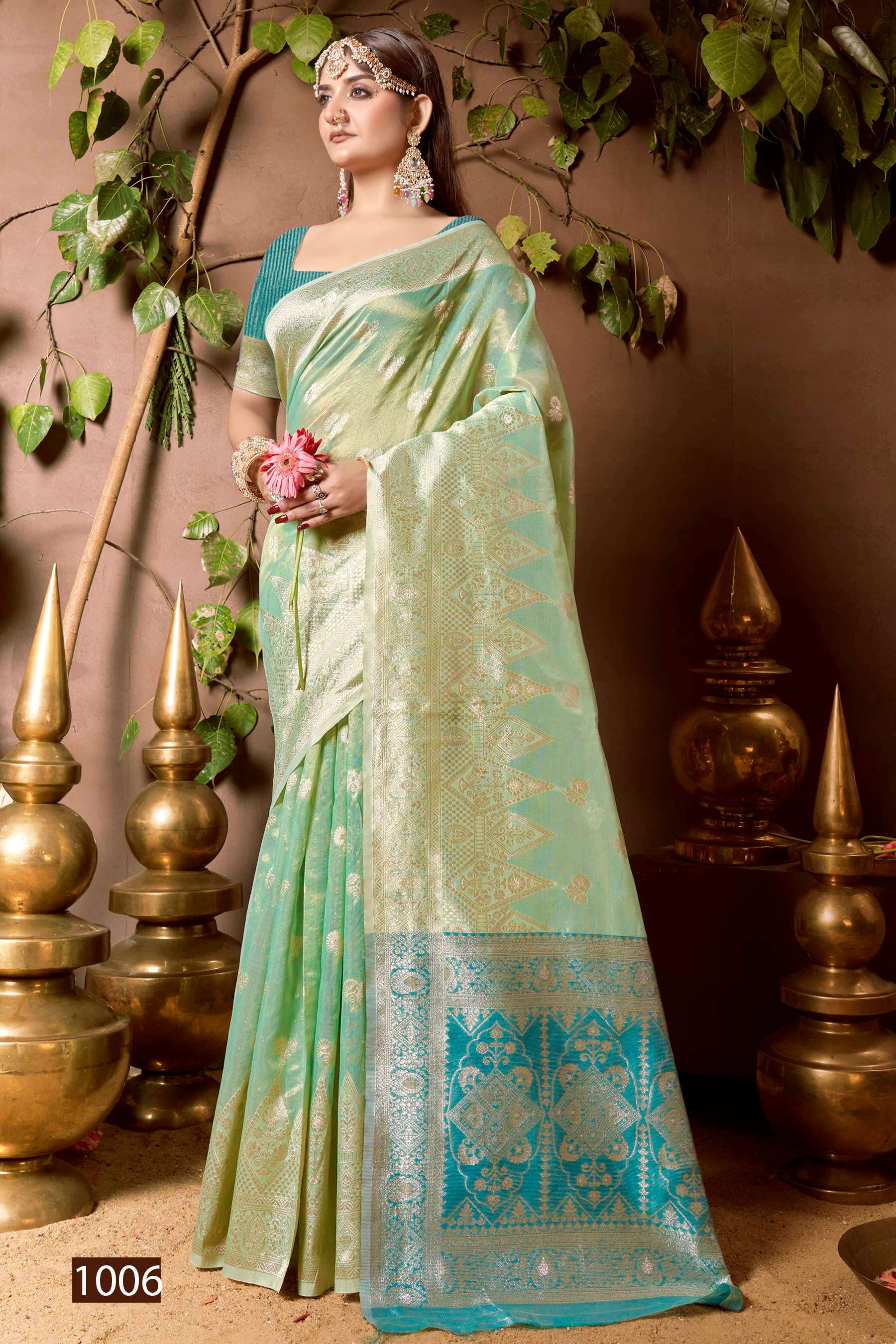 Saroj Jaipuri Silk Vol - 4 Soft cotton Saree Saree Wholesale catalog  