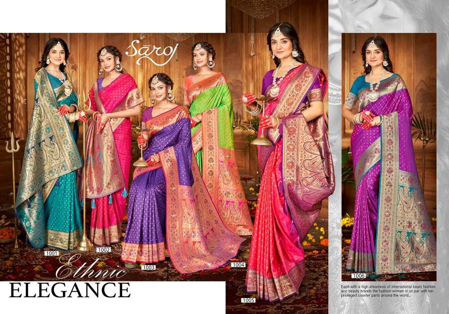 Haldi Yellow Woven Banarasi Soft Silk Saree With Designer Blouse – Zari  Banaras