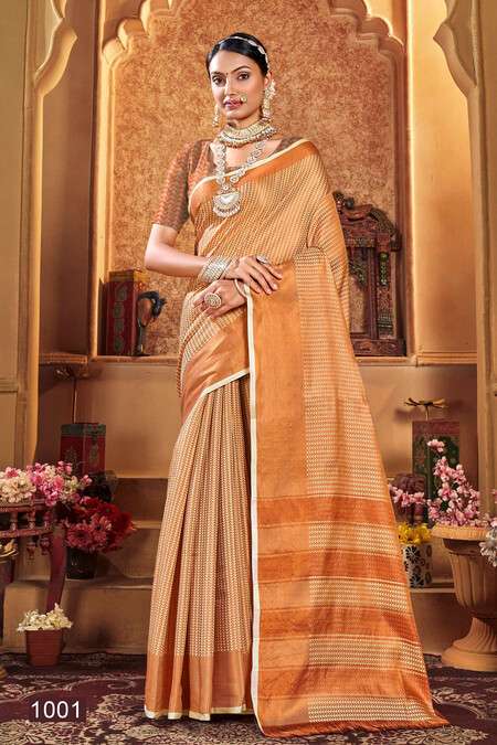 Saroj Saandhya Vol - 3 Soft silk Wholesale catalog     