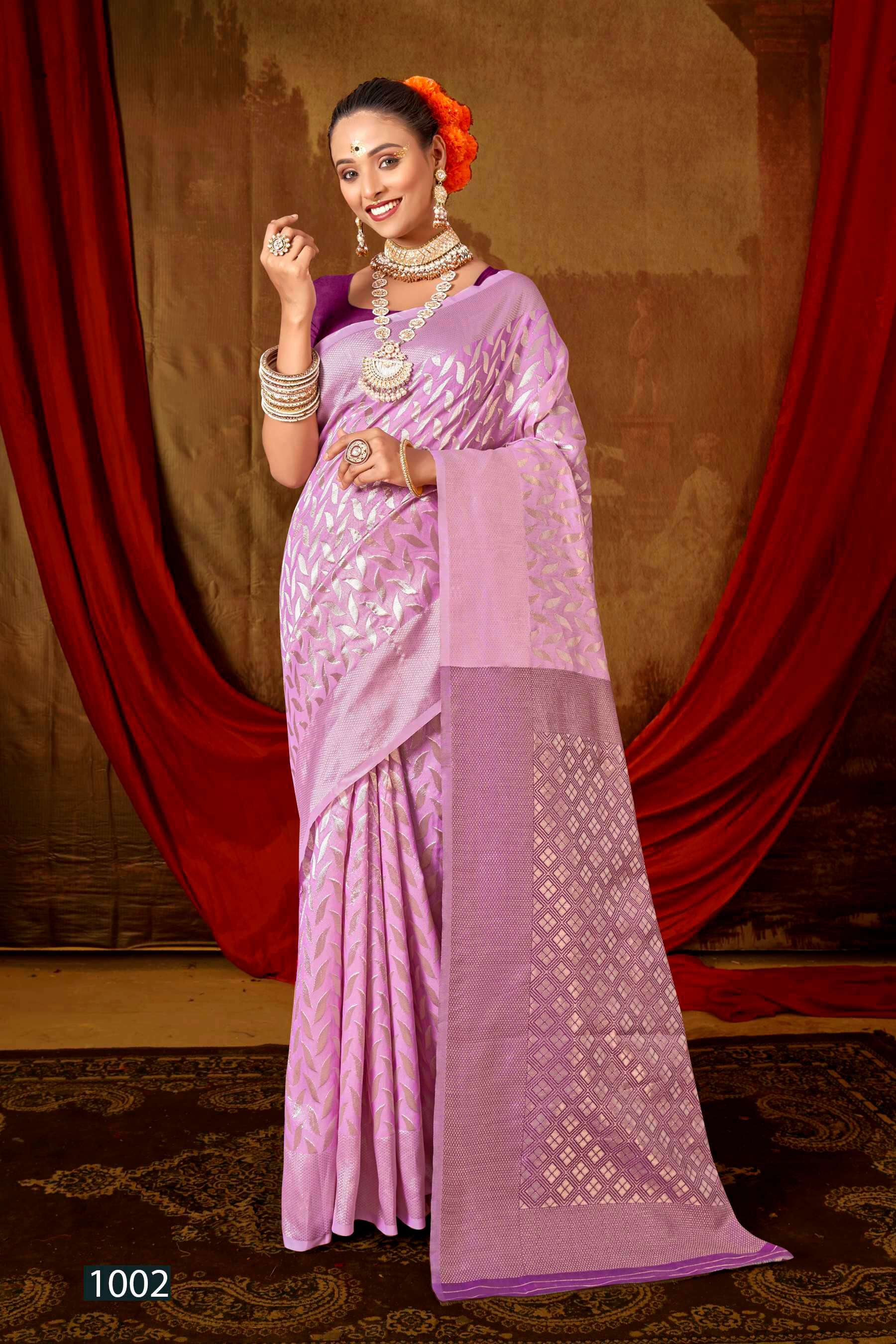 Saroj Tulip vol.3 Soft Cotton Linen saree wholesale catalog