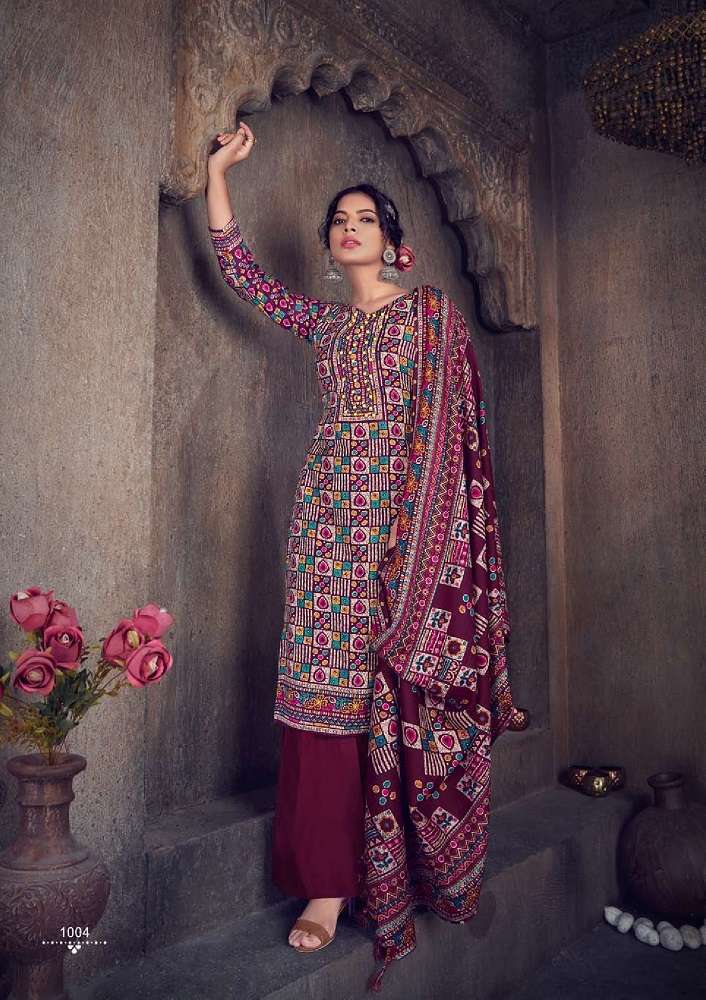 SAT Gulmarg Pashmina Vol-14 -Dress Material -Wholesale Catalog