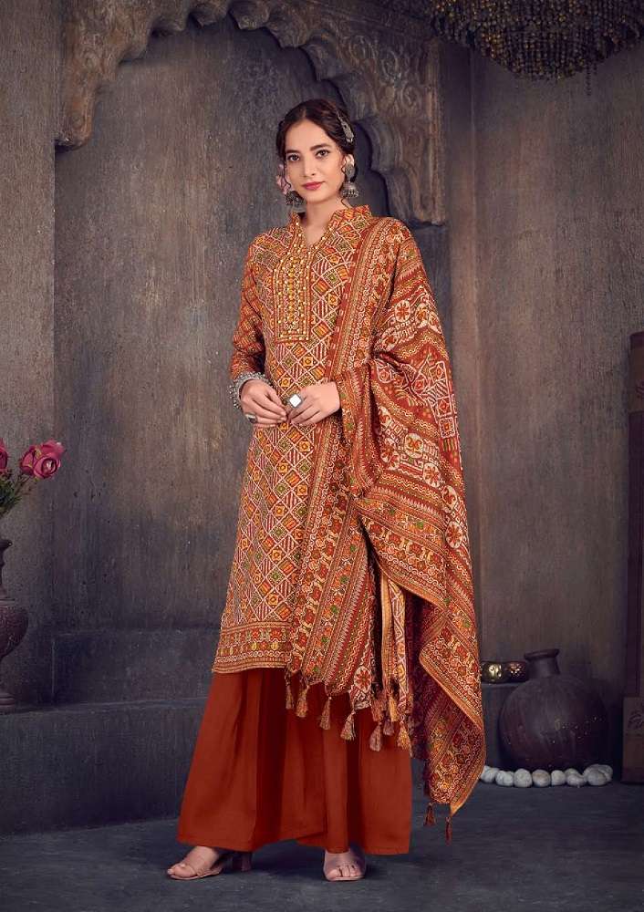 SAT Gulmarg Pashmina Vol-14 -Dress Material -Wholesale Catalog