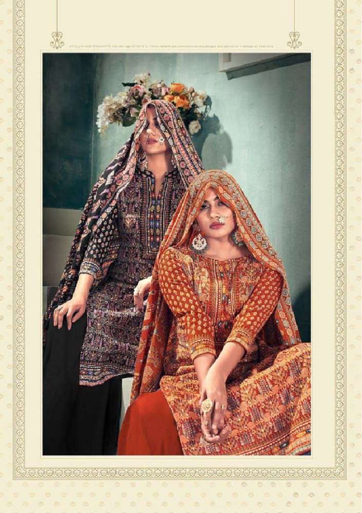 Sat Pashmina Vol 15 Designer Dress Material Wholesale catalog