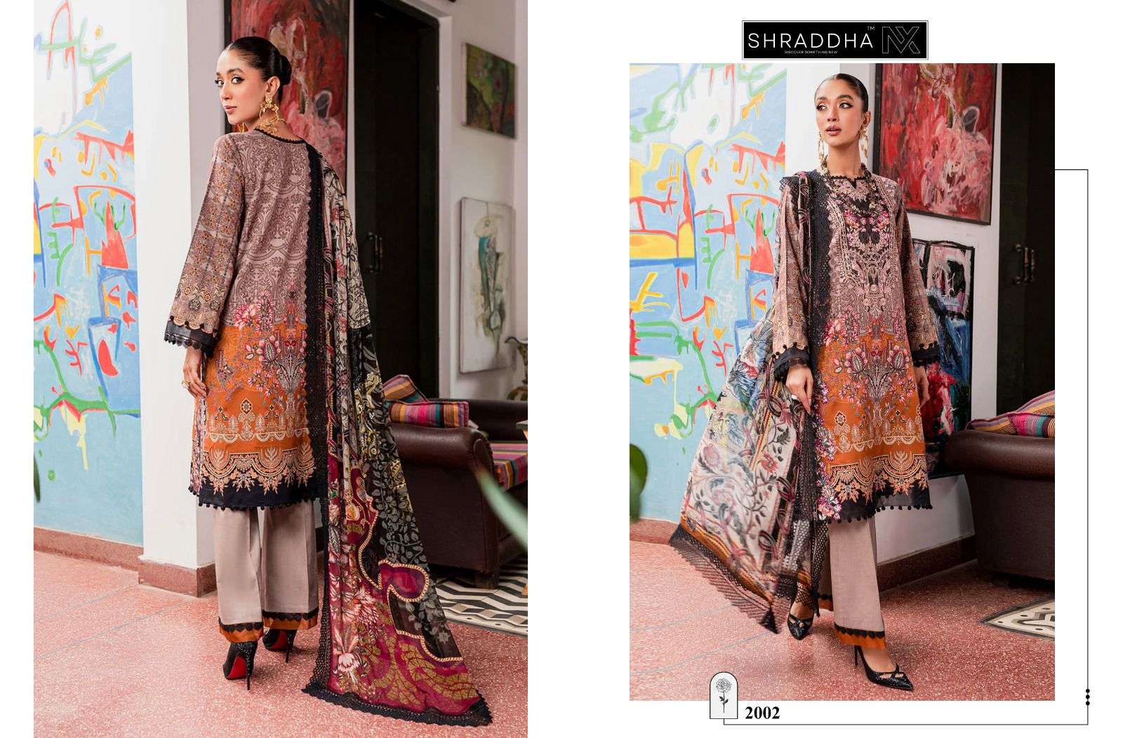 SHARADDHA NX Queen court- vol-2 cotton Salwar Kameez Wholesale catalog