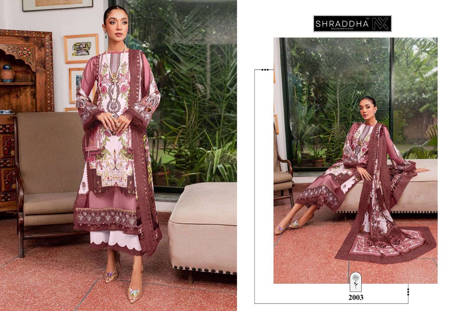 SHARADDHA NX Queen court- vol-2 cotton Salwar Kameez Wholesale catalog