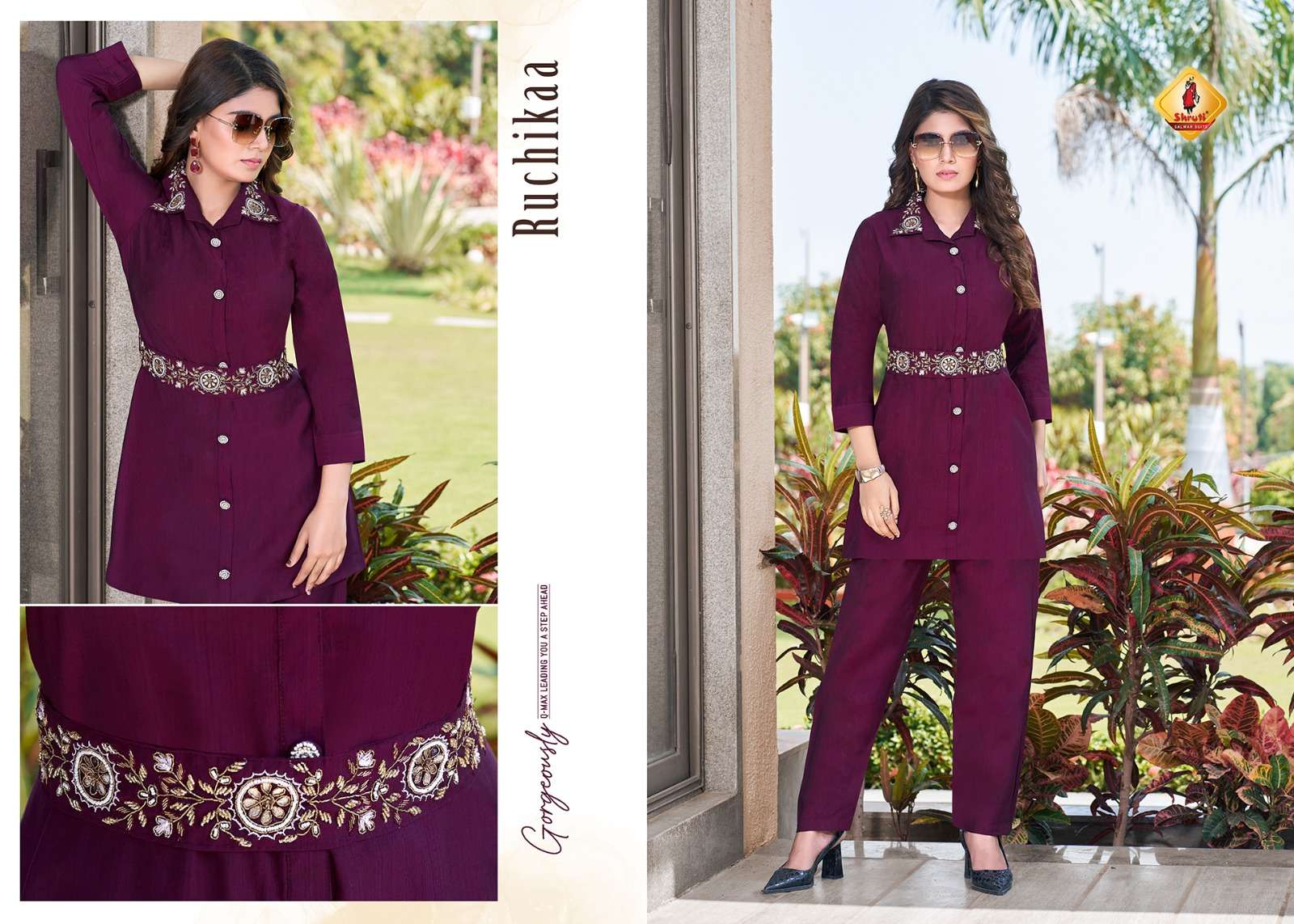 SHRUTI ONCE MORE Co ord set Kurti Wholesale catalog