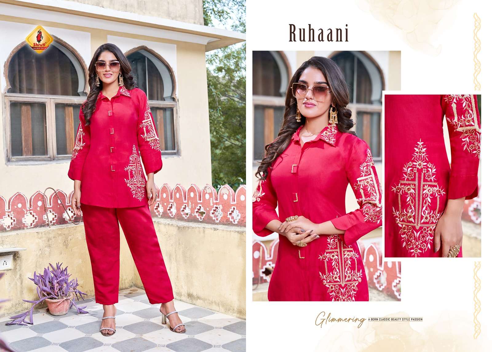 SHRUTI ONCE MORE Co ord set Kurti Wholesale catalog