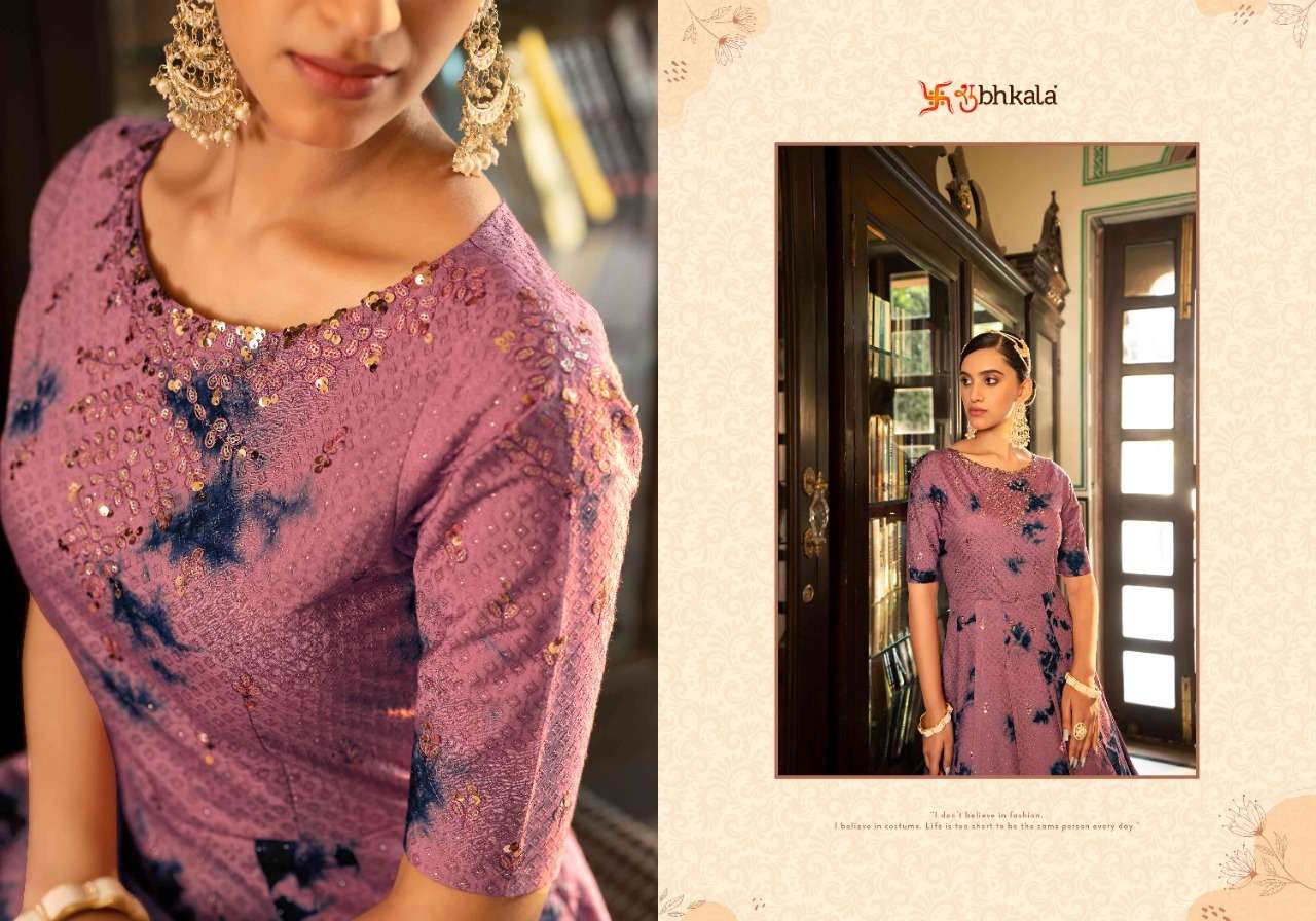 SHUBHKALA  FLORY VOL. 20 Printed Long Anarkali Gown Wholesale catalog