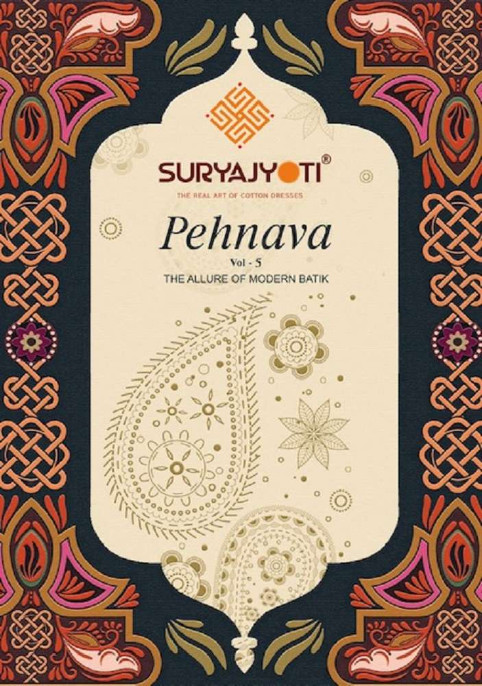 Suryajyoti Pehnava Vol-3 -Dress Material -Wholesale Catalog