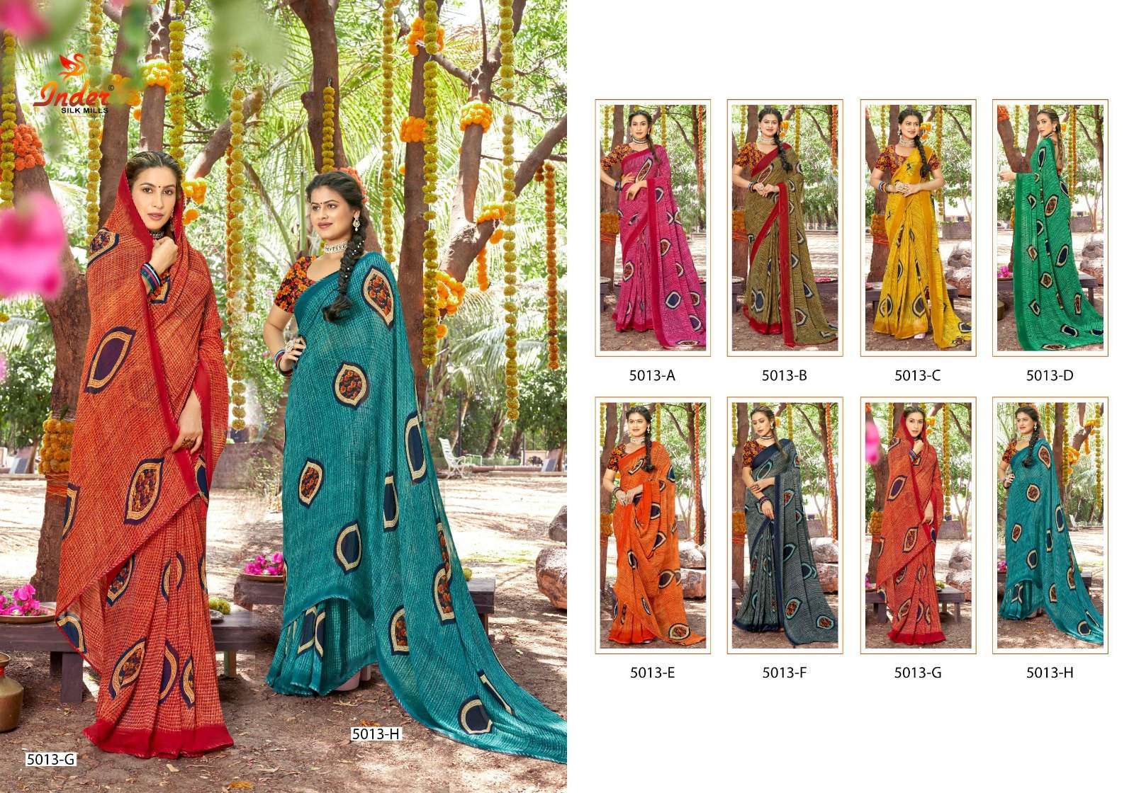 TANTRA BY INDER SILK CASUAL WEAR SAREE Wholesale catalog