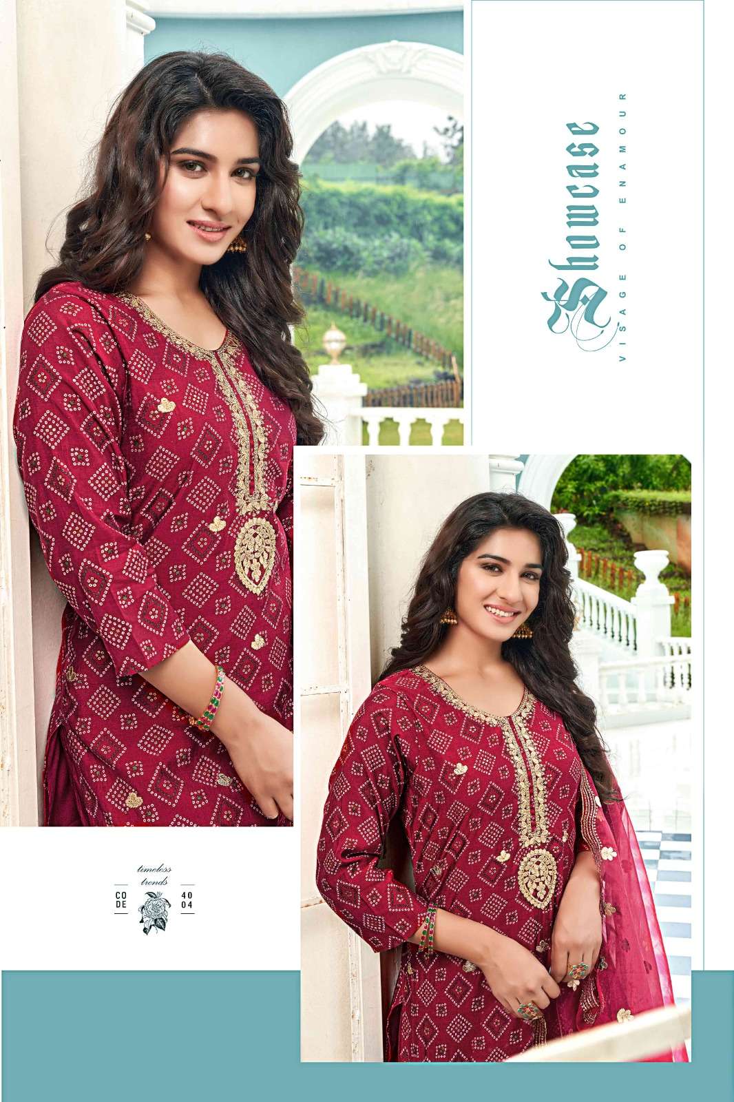 TEAM RAJAVIR BAHARA Vol -2 Kurti Wholesale catalog