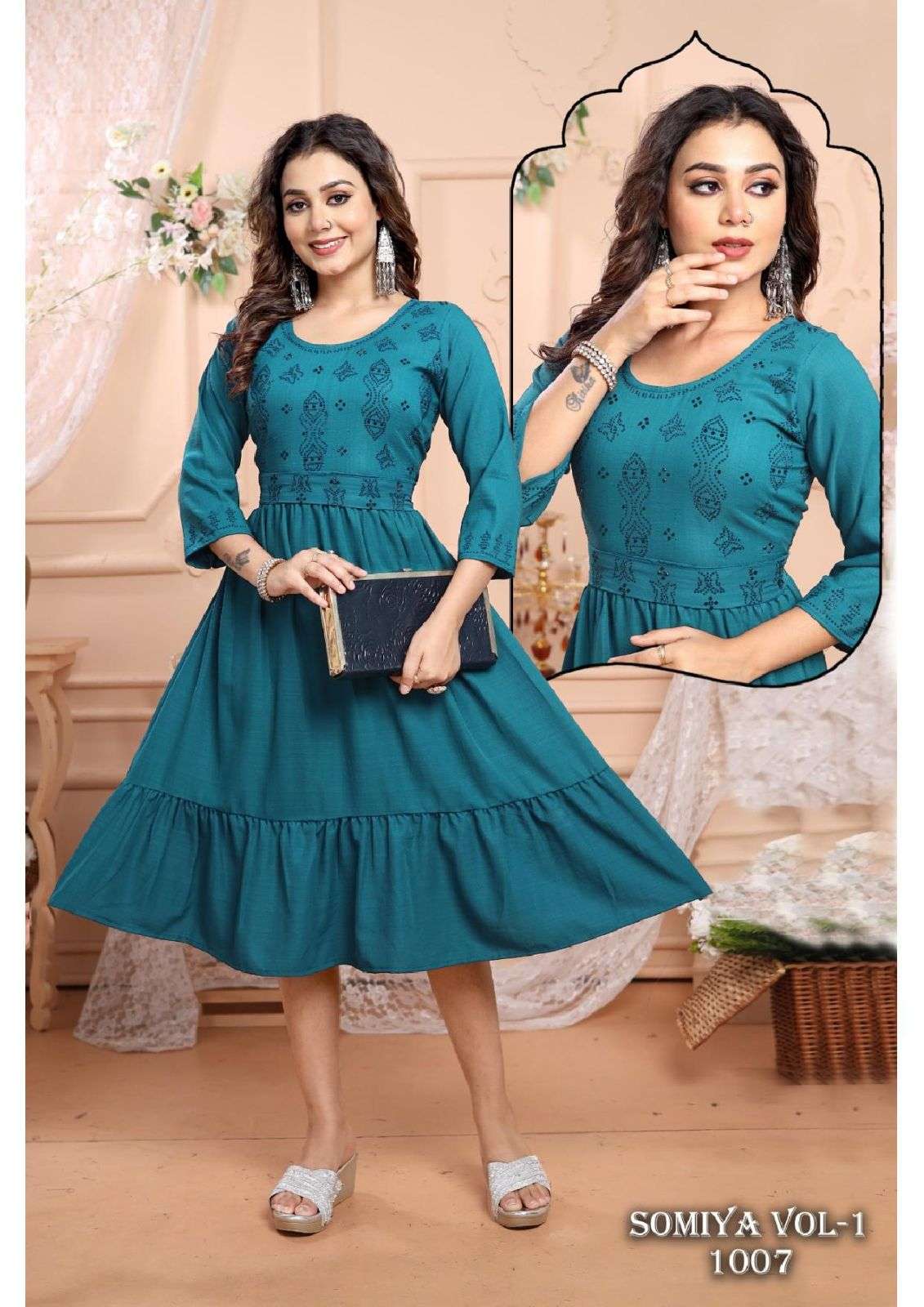 TRENDY SOMIYA VOL-1 Kurti Wholesale catalog