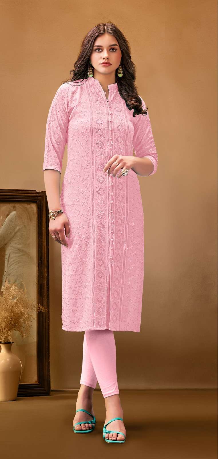 Tunic House 7 Star 19 Viscose Rayon Kurti Wholesale catalog