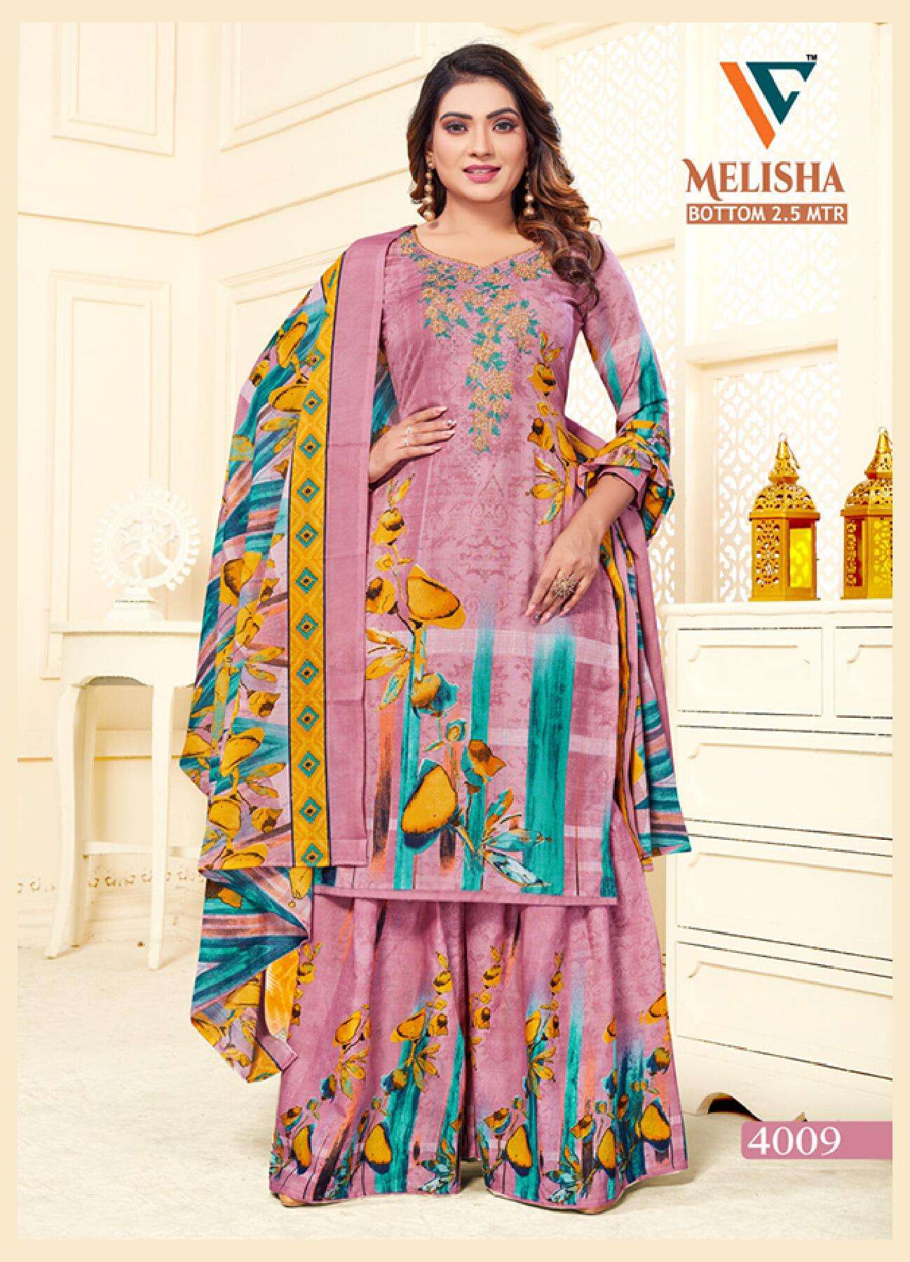Vandana C Melisha Vol 4 Cotton Dress Material Wholesale catalog