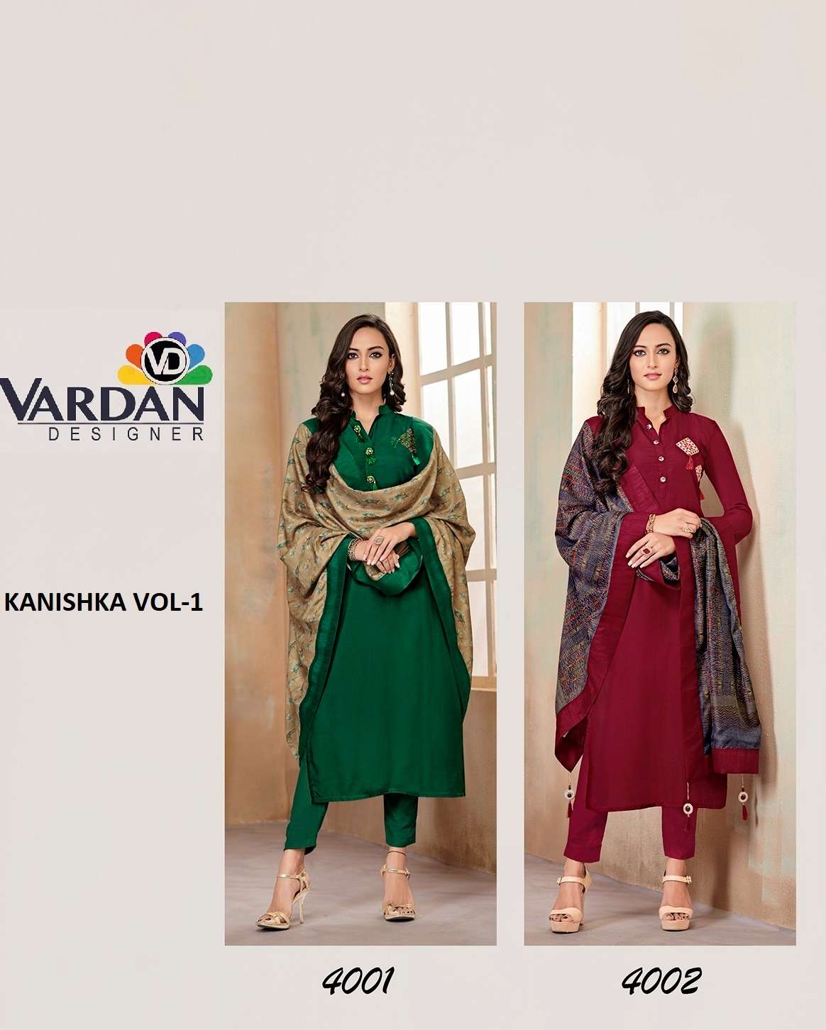 Vardan designer Kanishka Vol- 1 Kurti Wholesale catalog