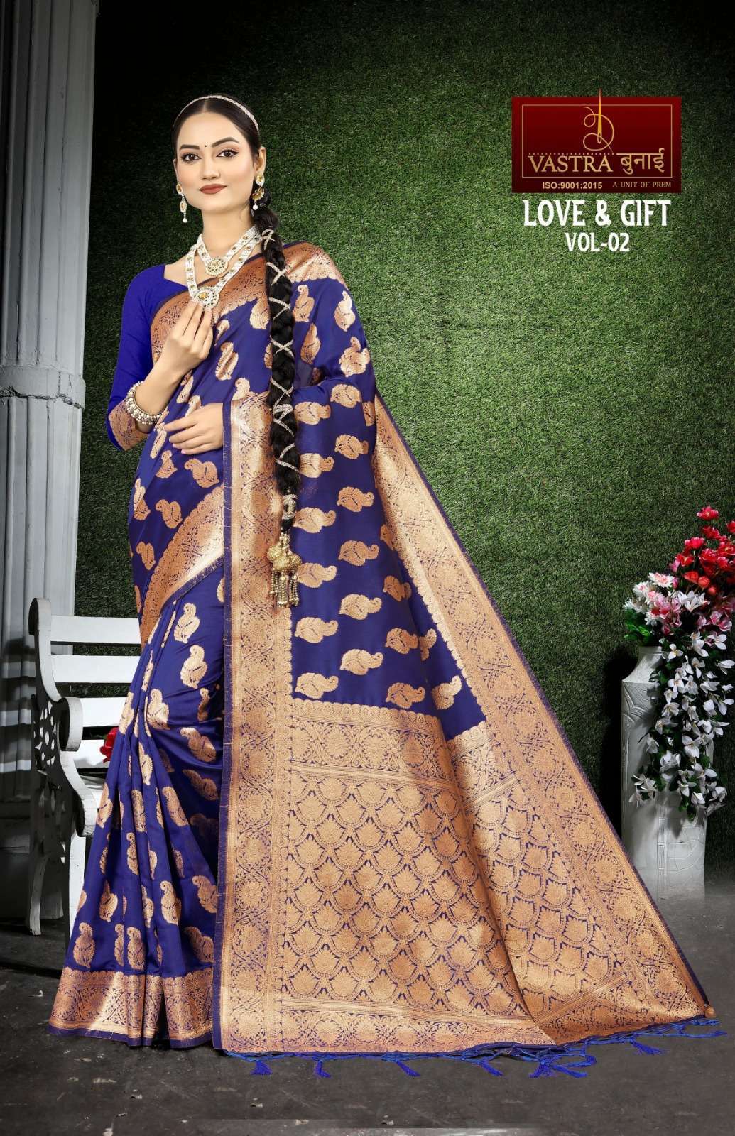 Vastra Bunai LOVE AND GIFT VOL 2 Saree Wholesale catalog