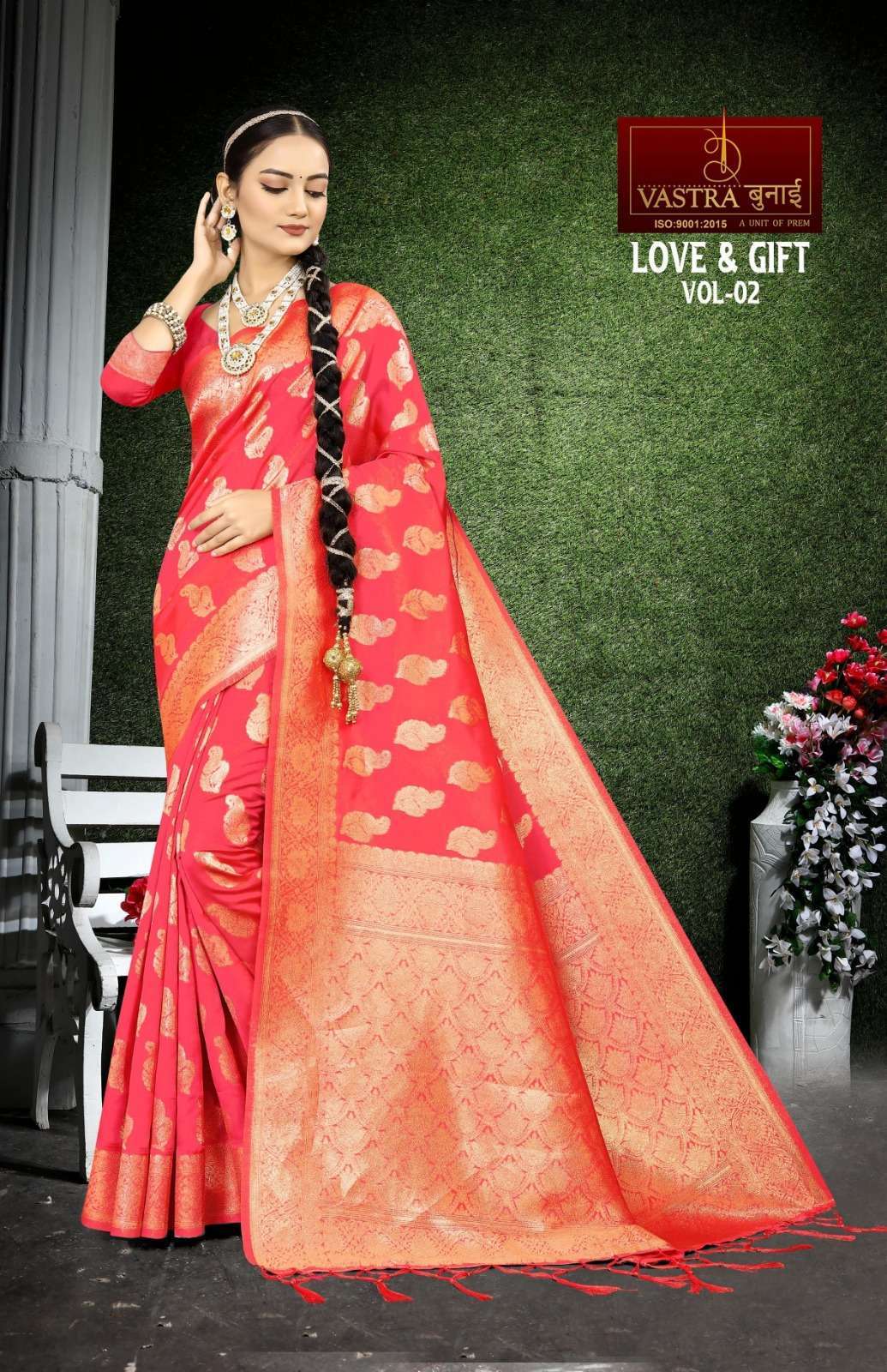 Vastra Bunai LOVE AND GIFT VOL 2 Saree Wholesale catalog