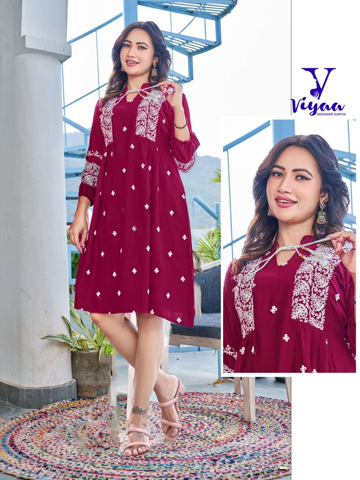 VIYAA DESIGNER CANDY Kurti Wholesale catalog