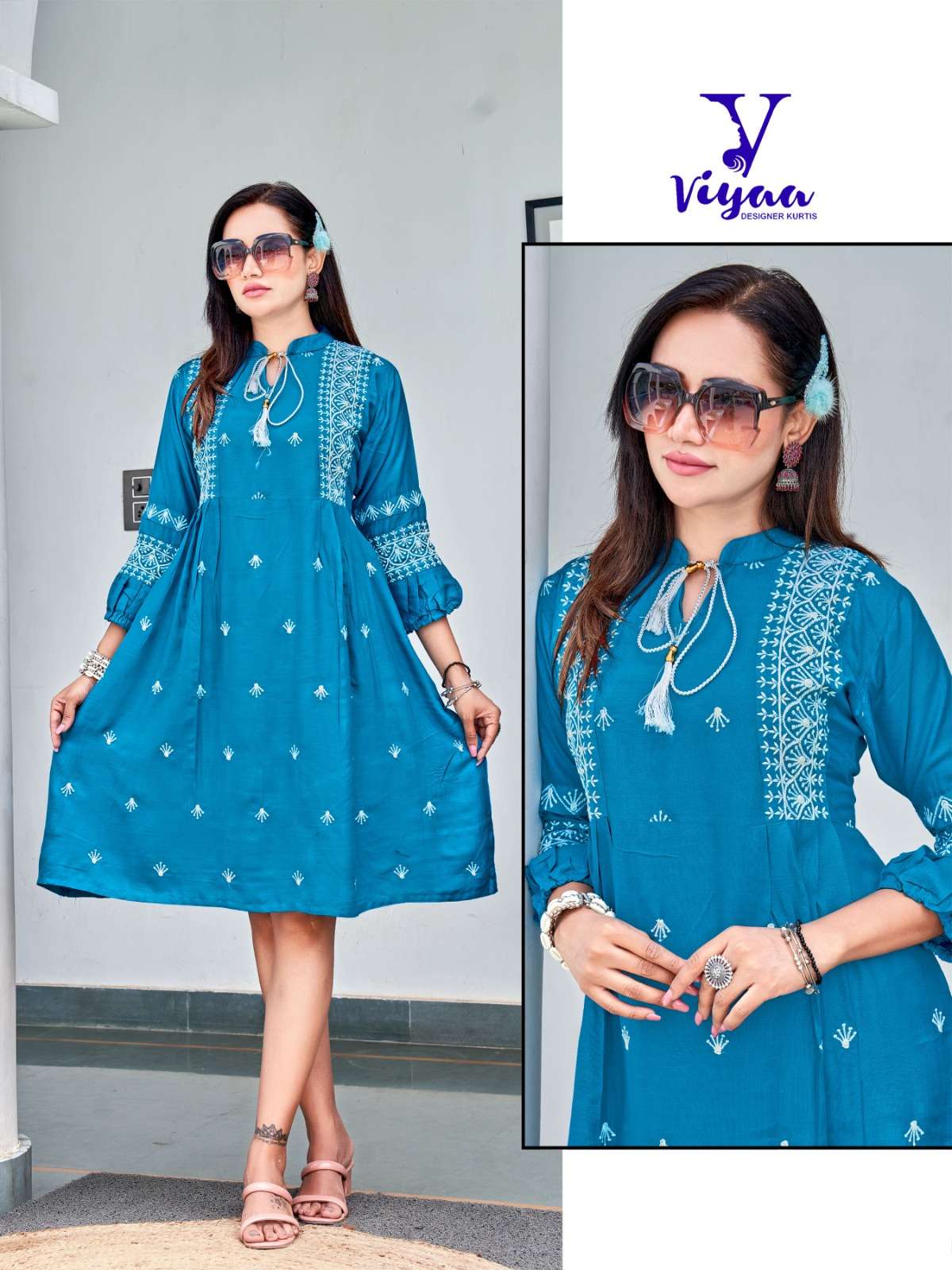 VIYAA DESIGNER CANDY Kurti Wholesale catalog