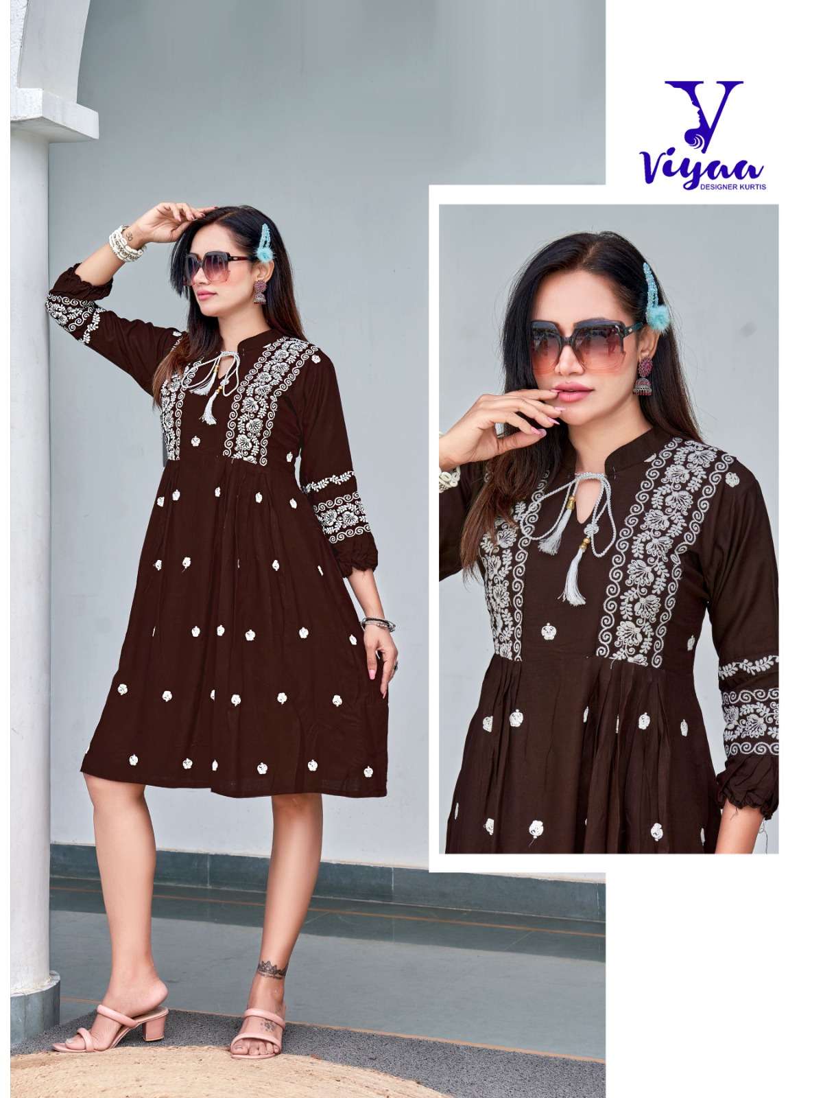 VIYAA DESIGNER CANDY Kurti Wholesale catalog