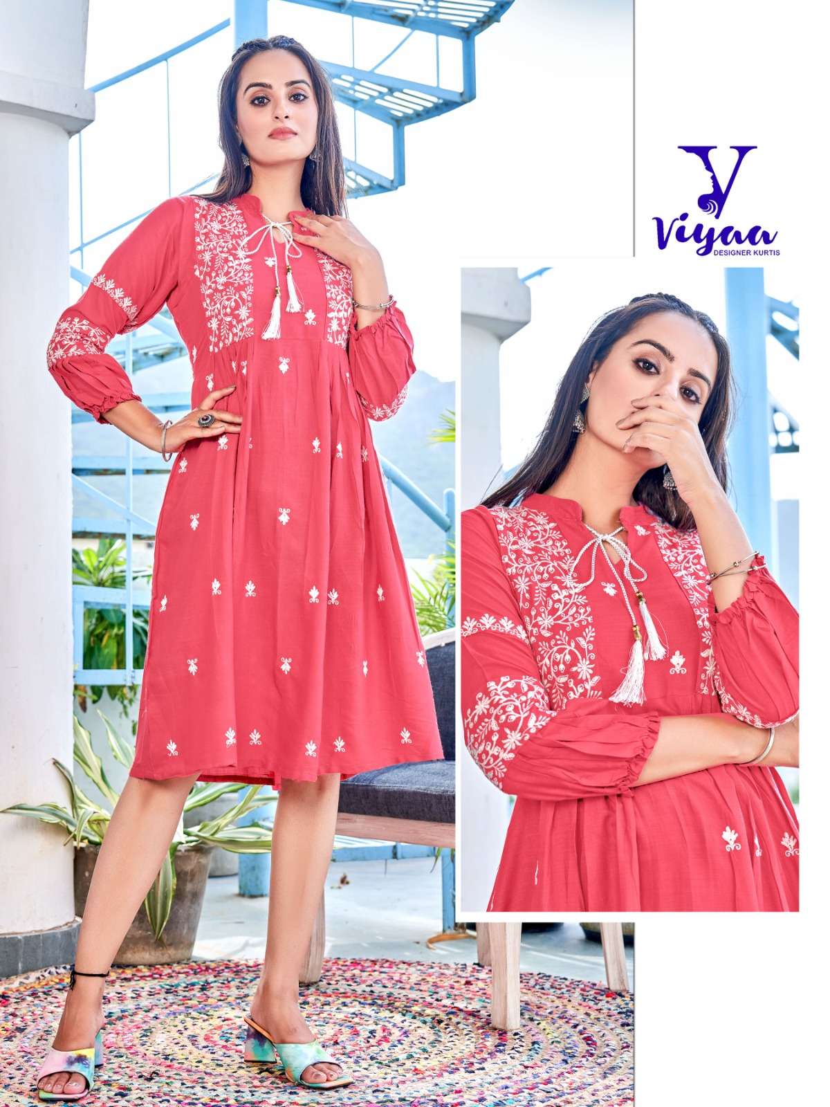 VIYAA DESIGNER CANDY Kurti Wholesale catalog