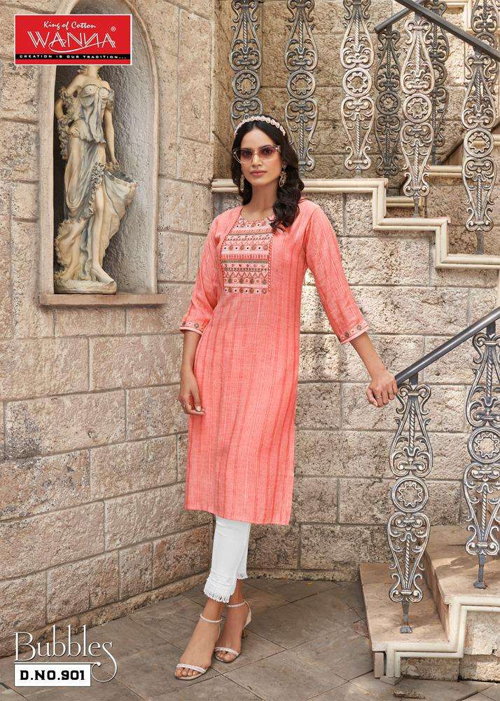 Wanna Bubbles Kurti Wholesale catalog 