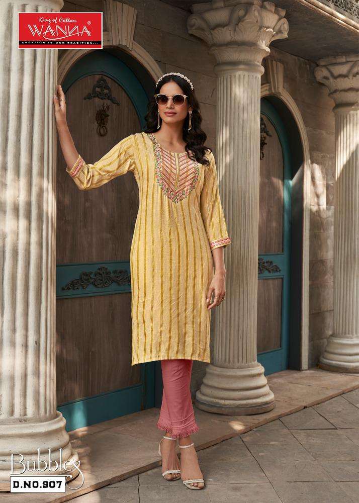 Wanna Bubbles Kurti Wholesale catalog 