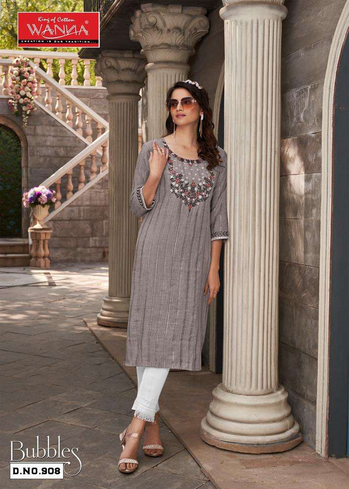 Wanna Bubbles Kurti Wholesale catalog 