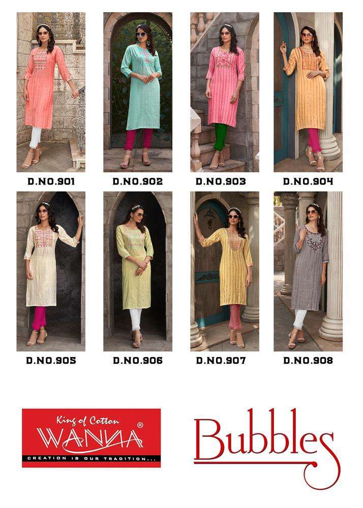 Wanna Bubbles Kurti Wholesale catalog 