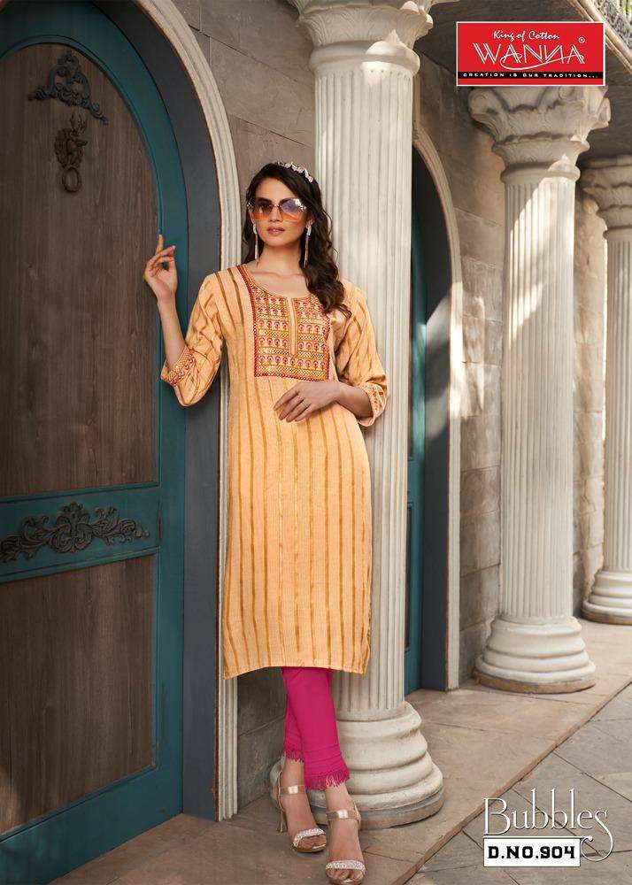 Wanna Bubbles Kurti Wholesale catalog 