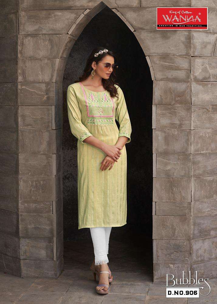 Wanna Bubbles Kurti Wholesale catalog 