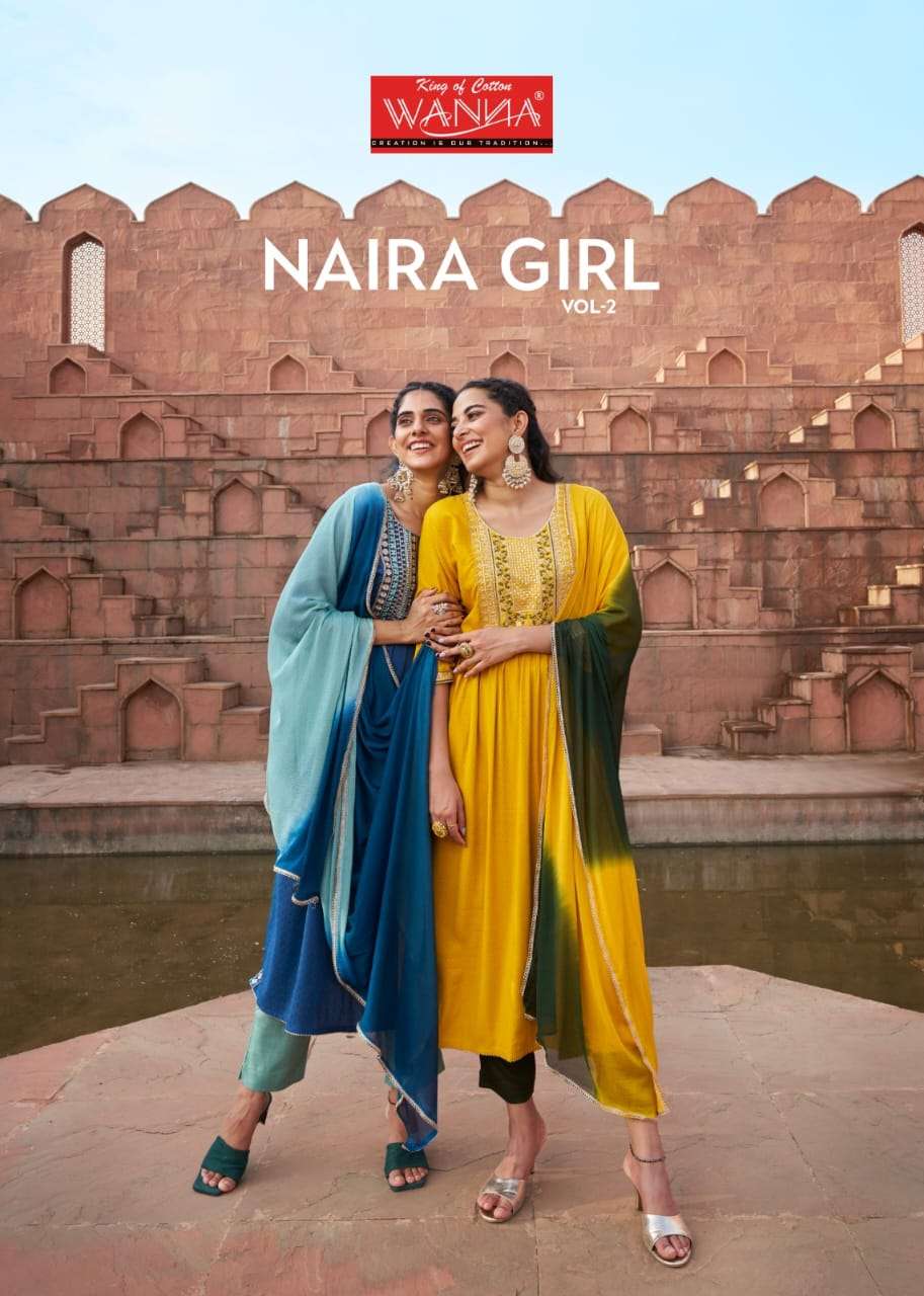 Wanna Naira Girl Vol 2 Kurti Wholesale catalog