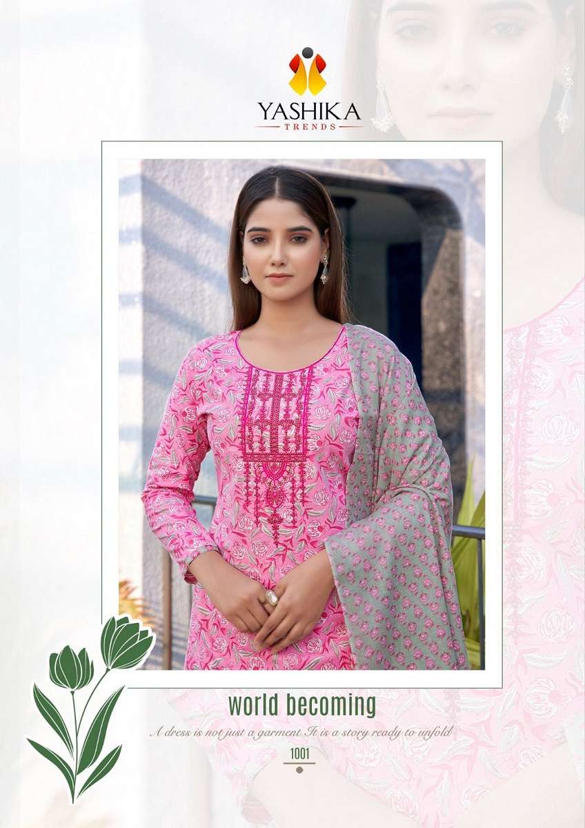 Yashika Guzarish -Dress Material -Wholesale Catalog