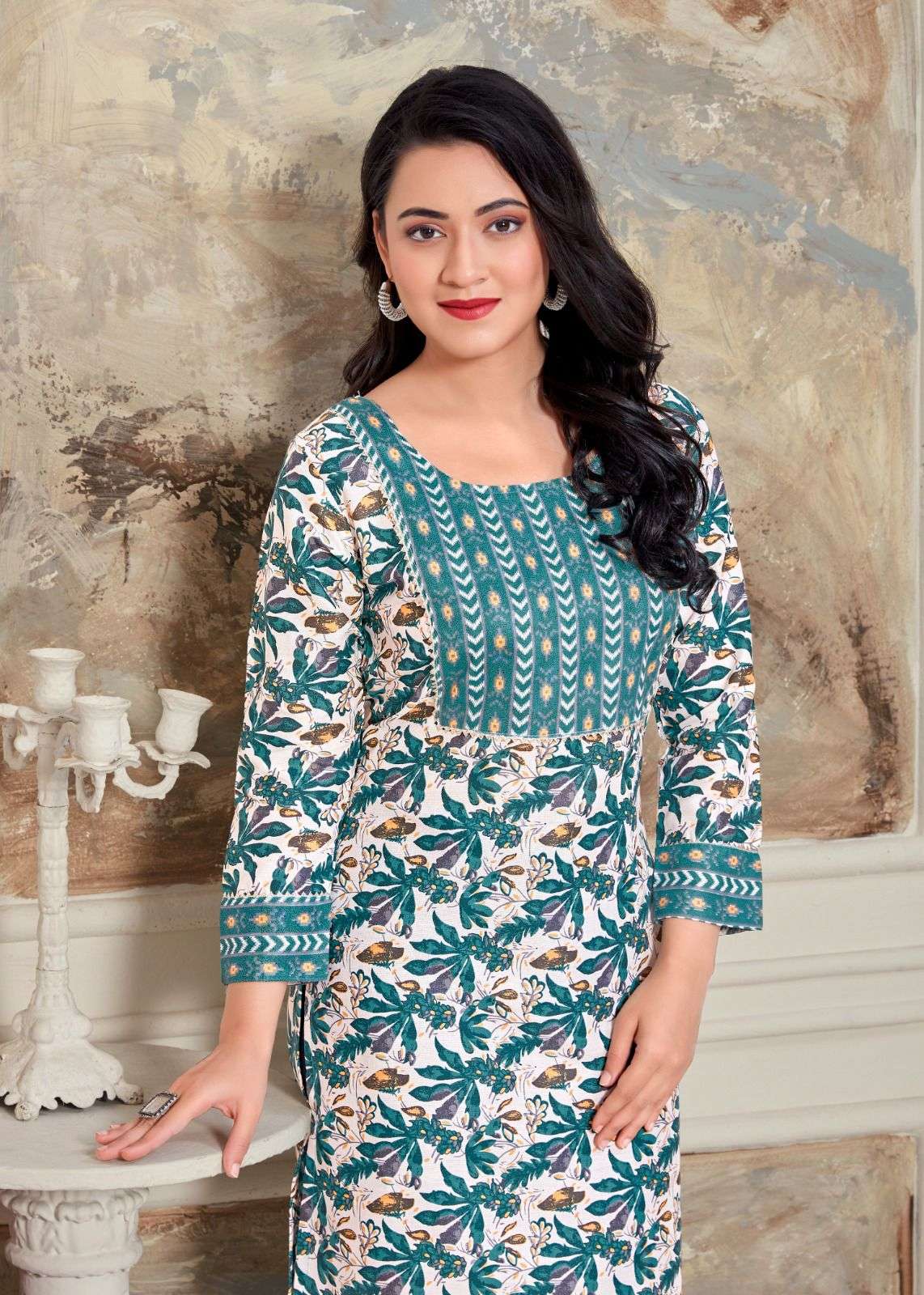 YOGITA-2 RAYON PROCIN PRINT Kurti Wholesale catalog