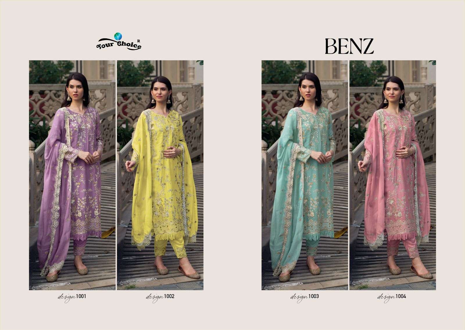 Your choice Benz Salwar Kameez wholesale catalog