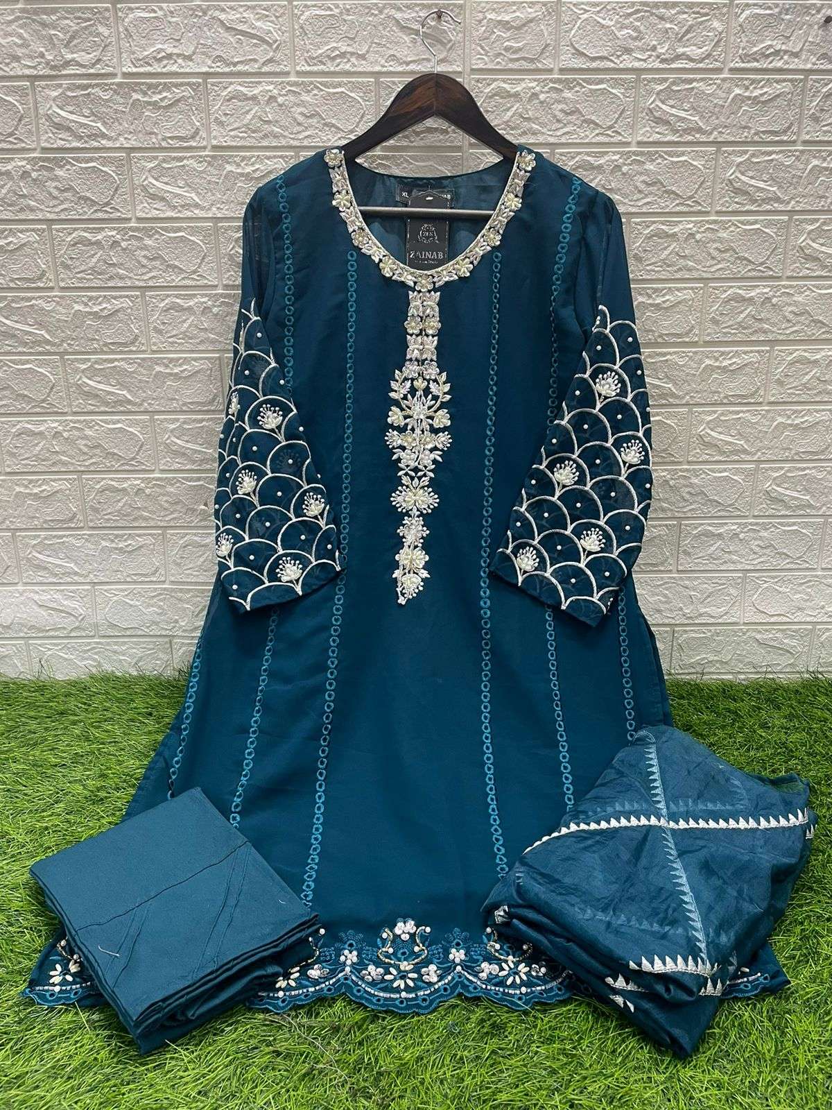 Zainab Fashion Studio Lpc 148 Dress Materials Wholesale catalog