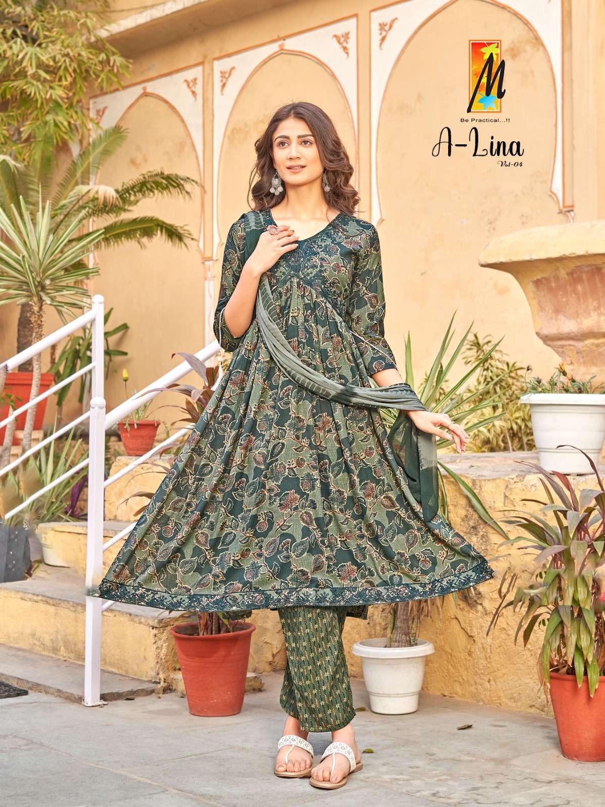 A-lina vol -4 Aaliya cut Kurti Wholesale catalog