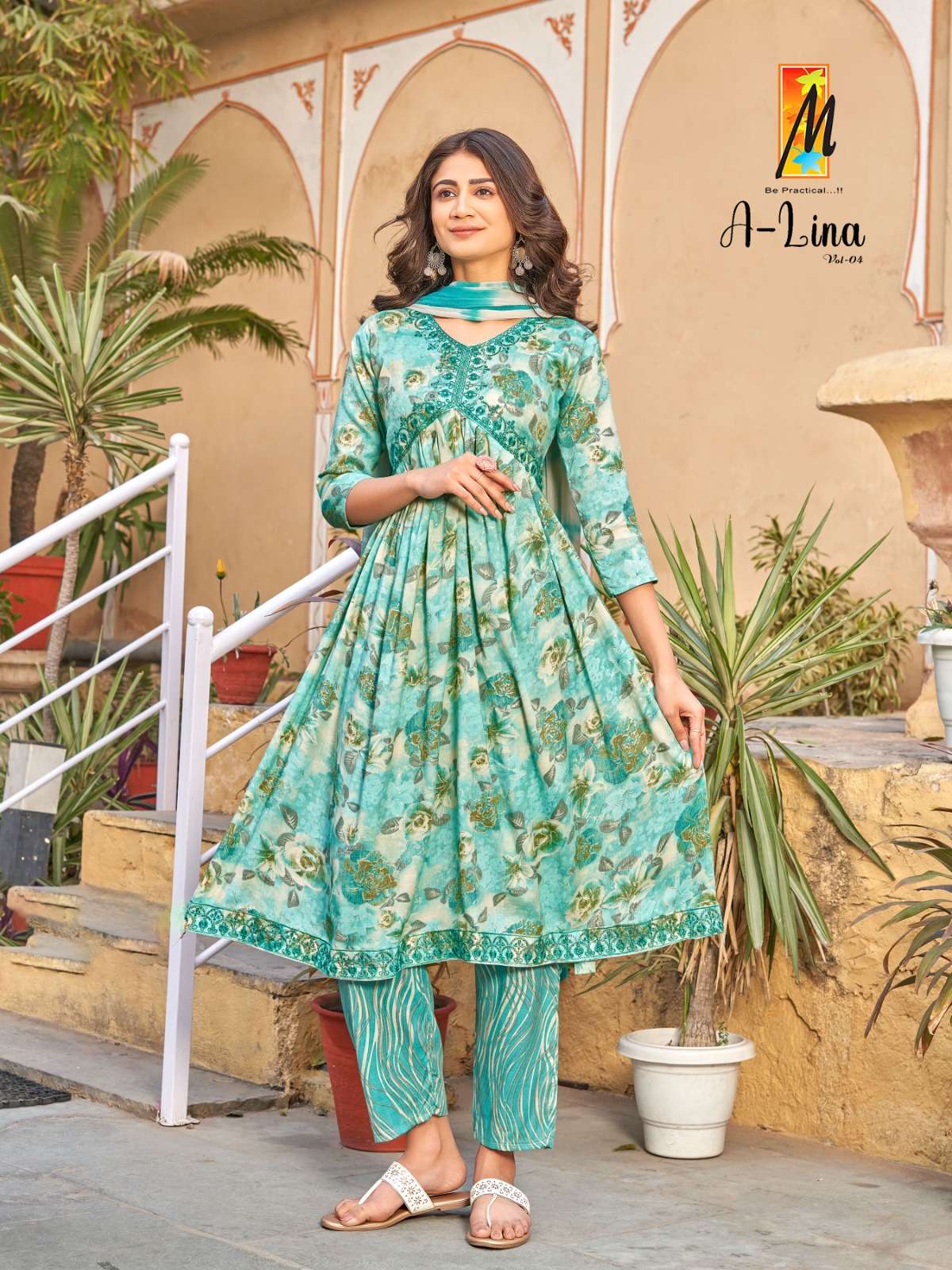 A-lina vol -4 Aaliya cut Kurti Wholesale catalog