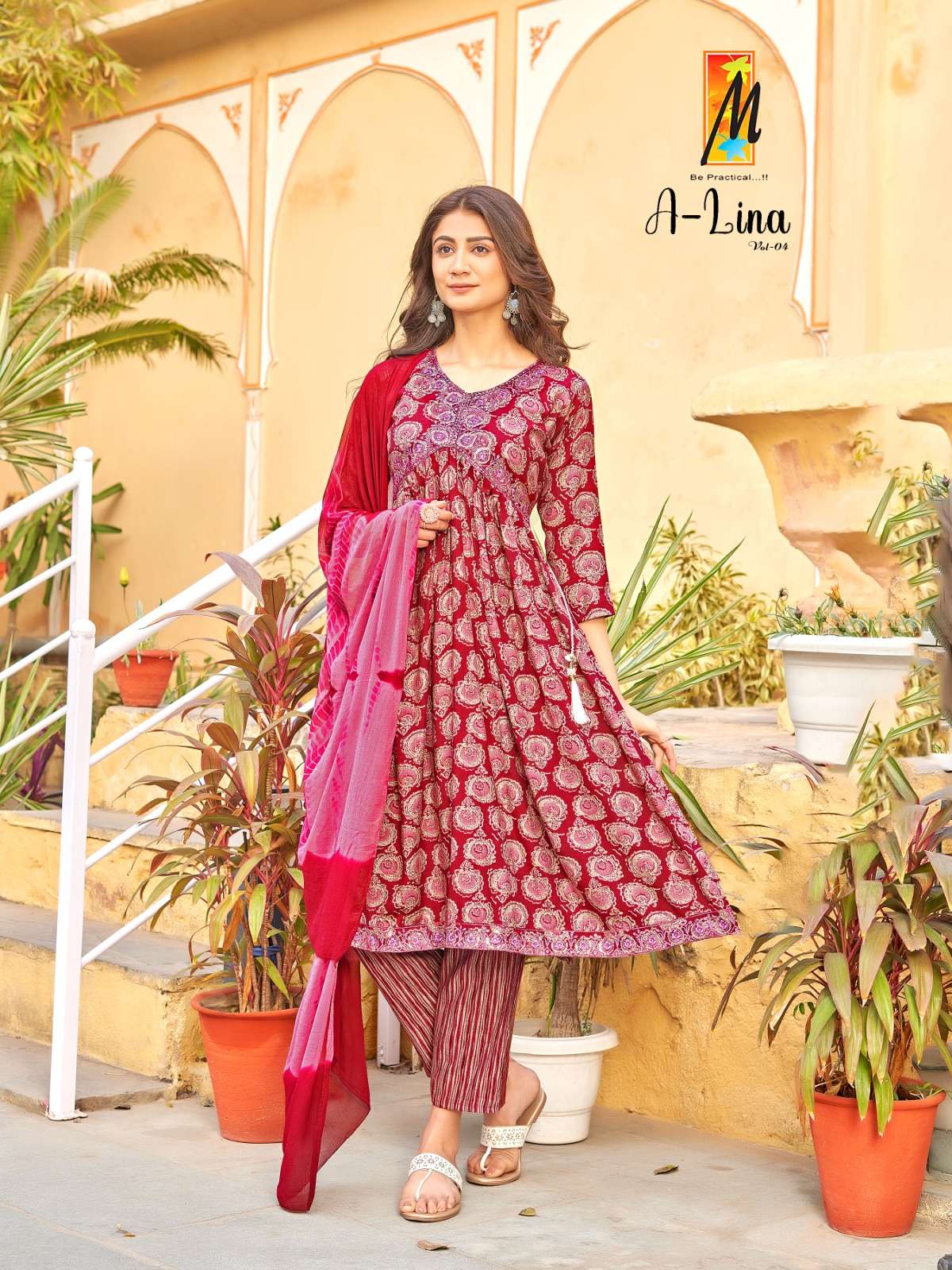 A-lina vol -4 Aaliya cut Kurti Wholesale catalog