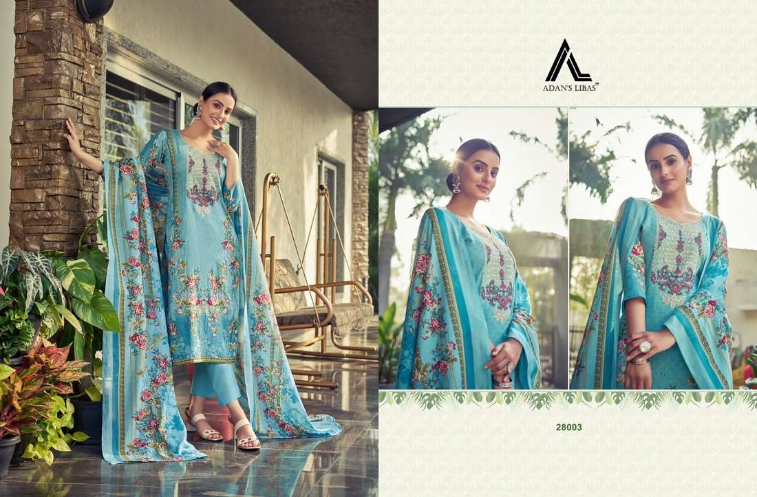 Adan Libas Naira Vol-28 -Dress Material -Wholesale Catalog