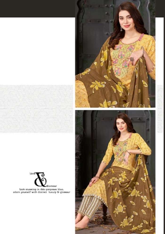 Al Karam Heritage Self Embroidery Work Vol-2 -Dress Material -Wholesale Catalog