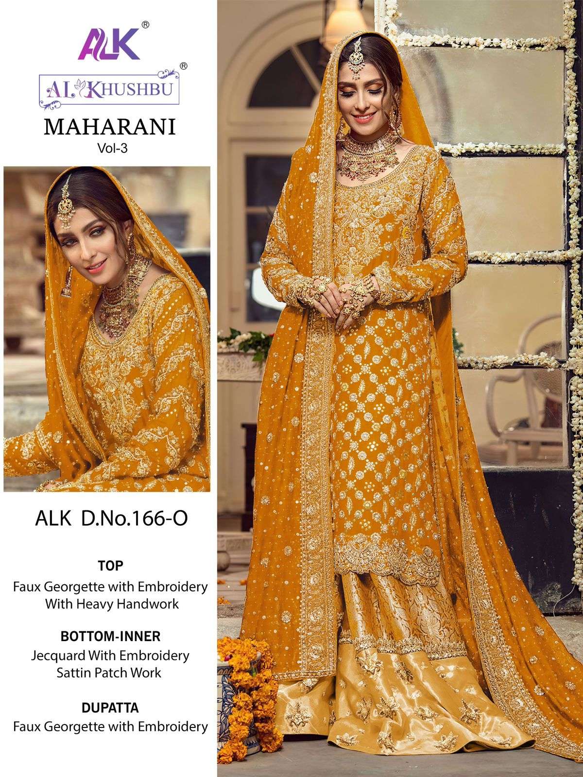 Al Khushbu Maharani Vol 4 Bridal Wear Pakistani Suit Wholesale catalog