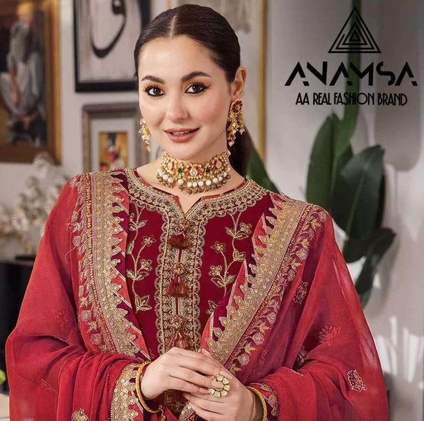 Anamsa 279 Pakistani Suits Wholesale catalog