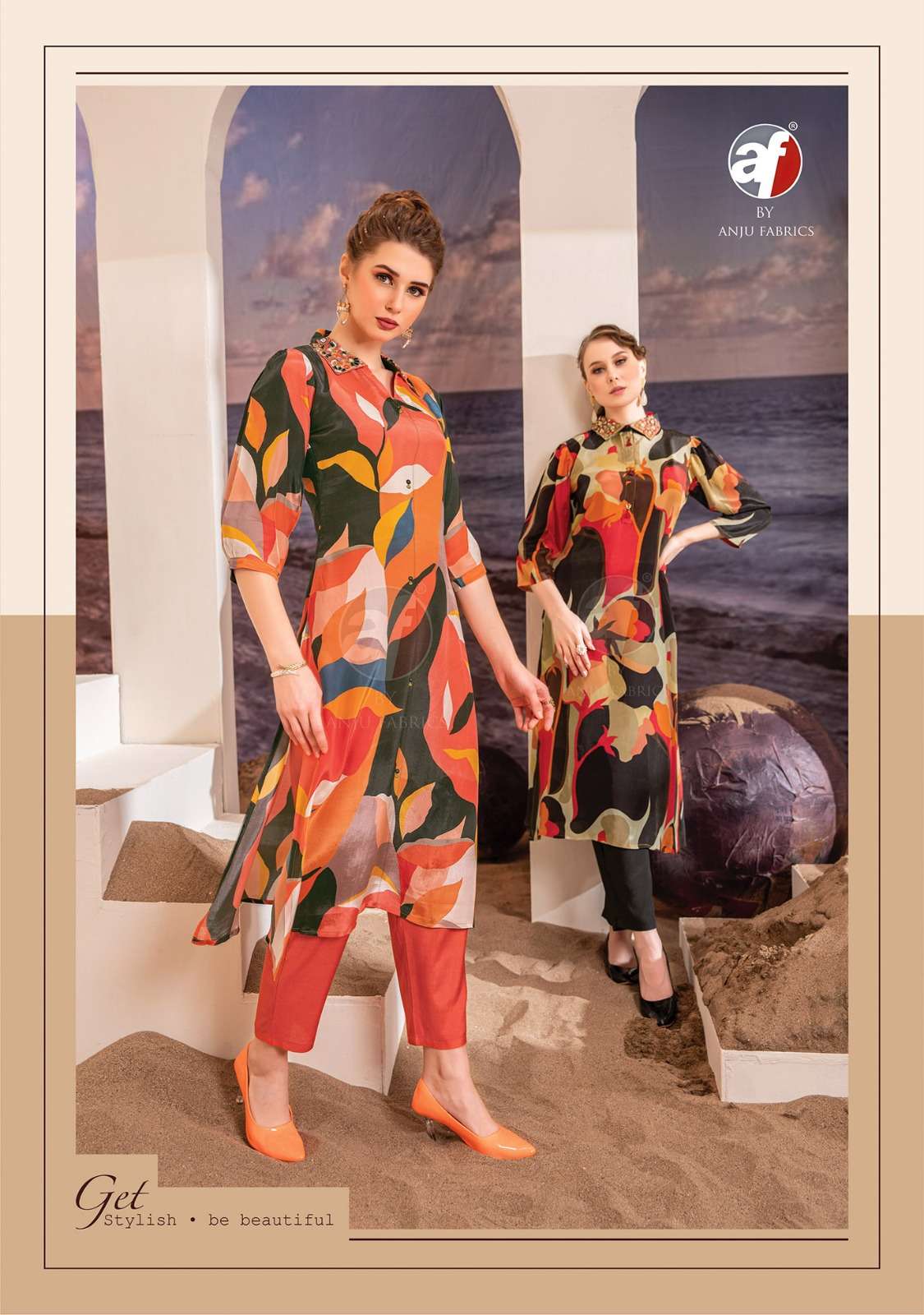 Anju Fabrics Natural vol -2 Kurti Wholesale catalog