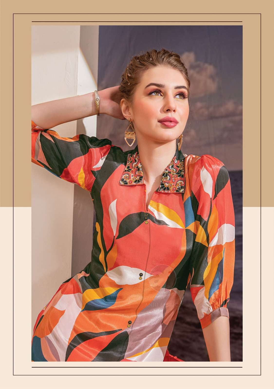 Anju Fabrics Natural vol -2 Kurti Wholesale catalog