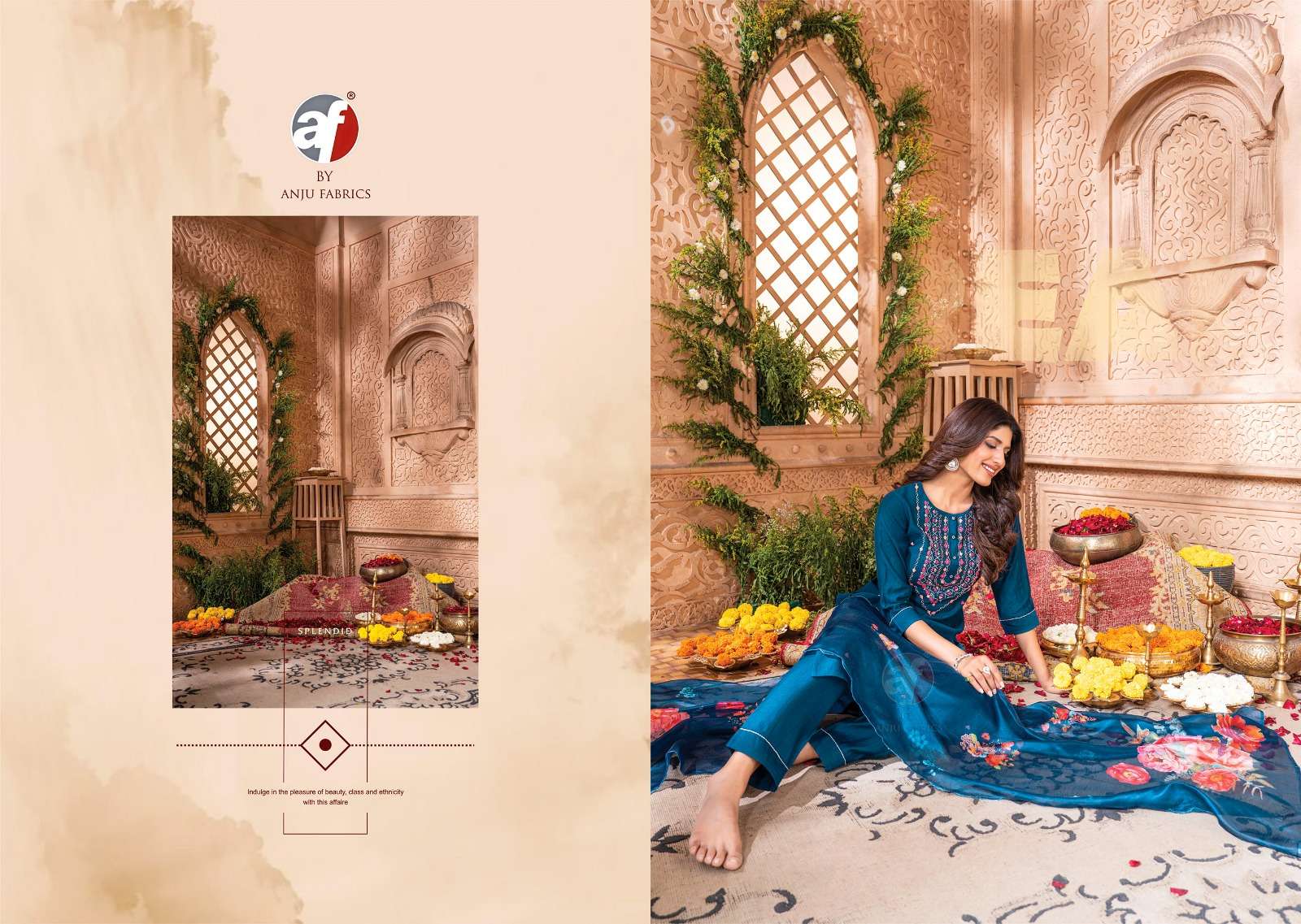 Anju Fabrics Real Touch vol -3 Kurti Wholesale catalog
