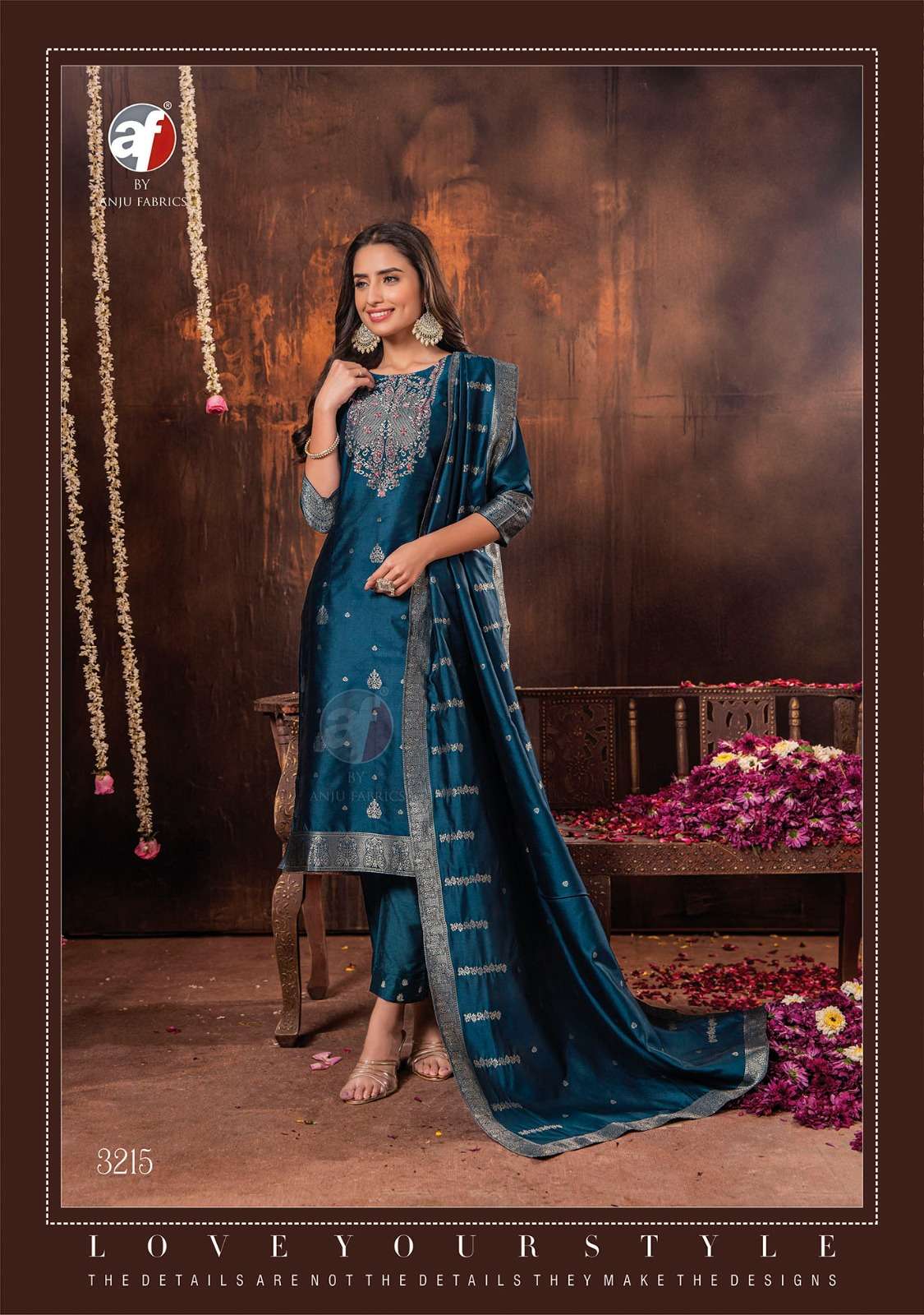 Anju Fabrics Silk Affair Vol -2 Kurti Wholesale catalog