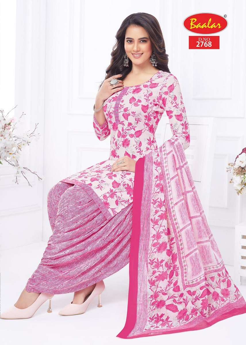 Baalar Zaara Patiyala Special Vol-27 -Dress Material -Wholesale Catalog